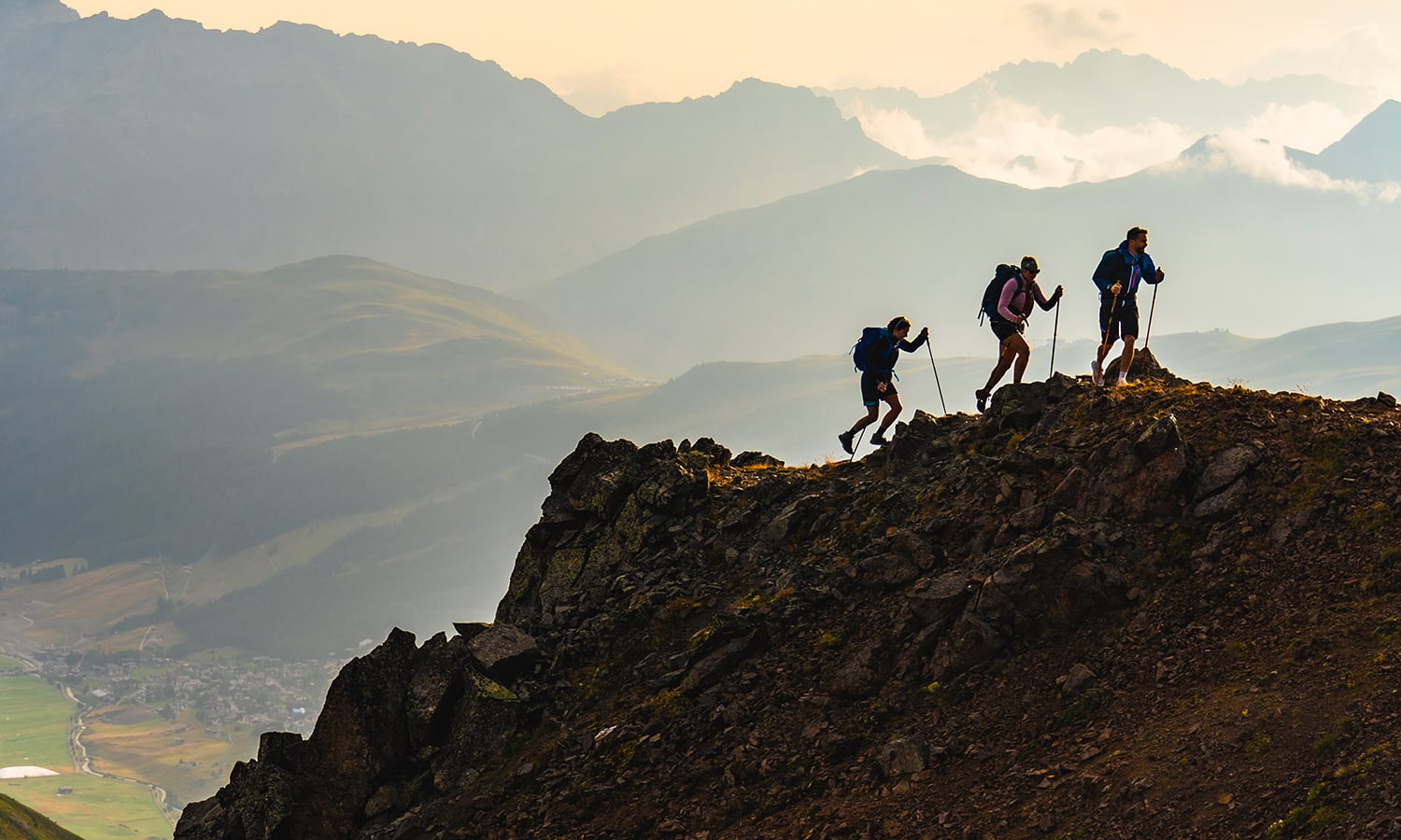 Trekking sui sentieri di Livigno